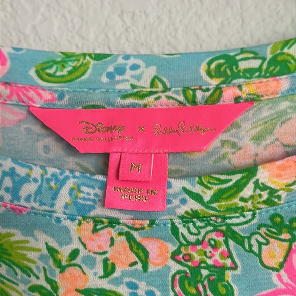 New! DISNEY X LILLY PULITZER long sleeve top M - Picture 3 of 8